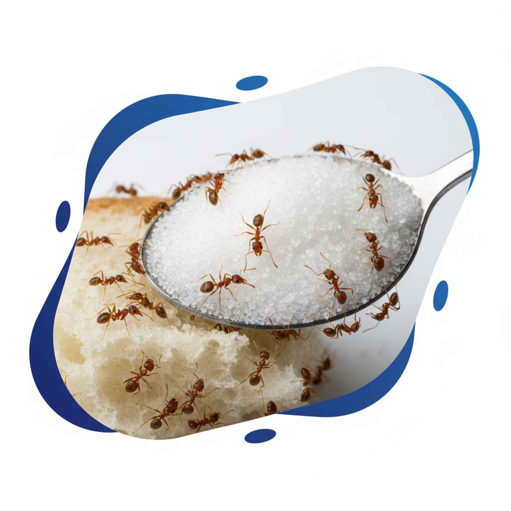 Рыжие муравьи на кухне портят продукты