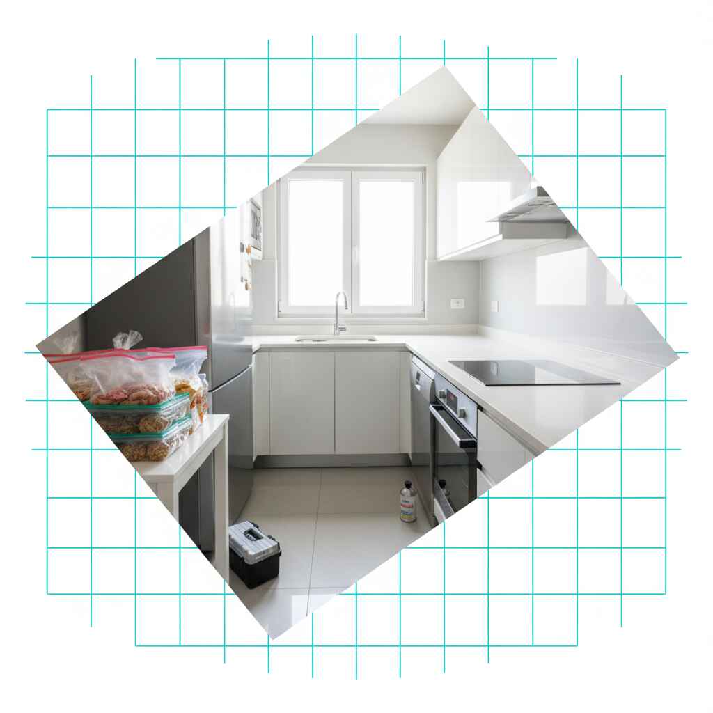 Подготовка кухни перед дезинсекцией тараканов