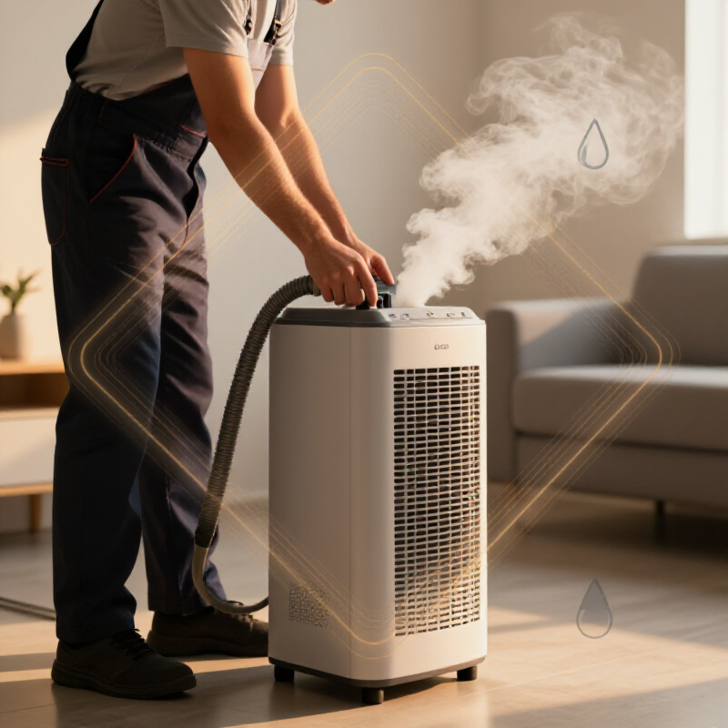 Чистый воздух после удаления запаха гари